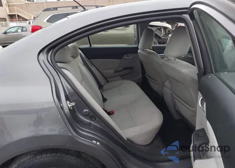 2014 Honda Civic Hybrid from USA, damaged, VIN 19XFB4F24EE201757